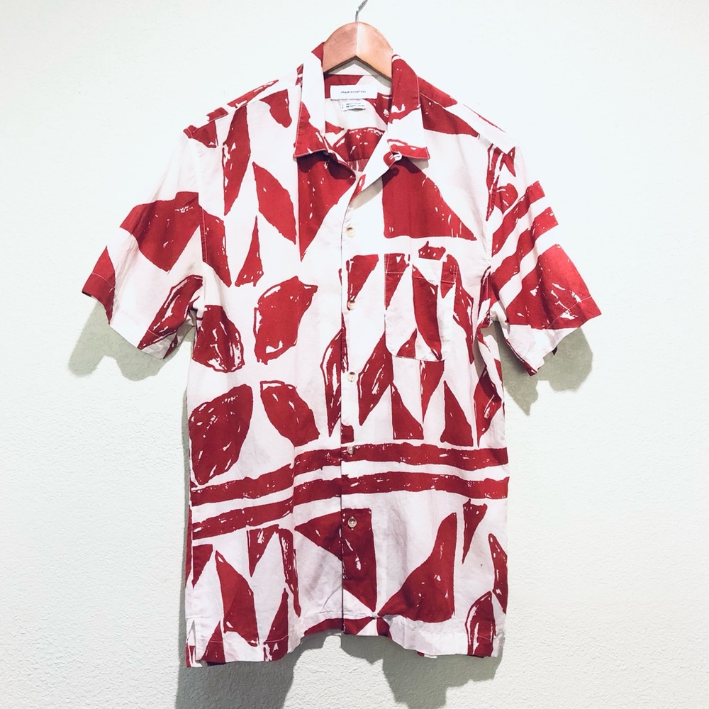 URBAN OUTFITTERS Shirt Medium Tribal Graphic Native 100% Cotton